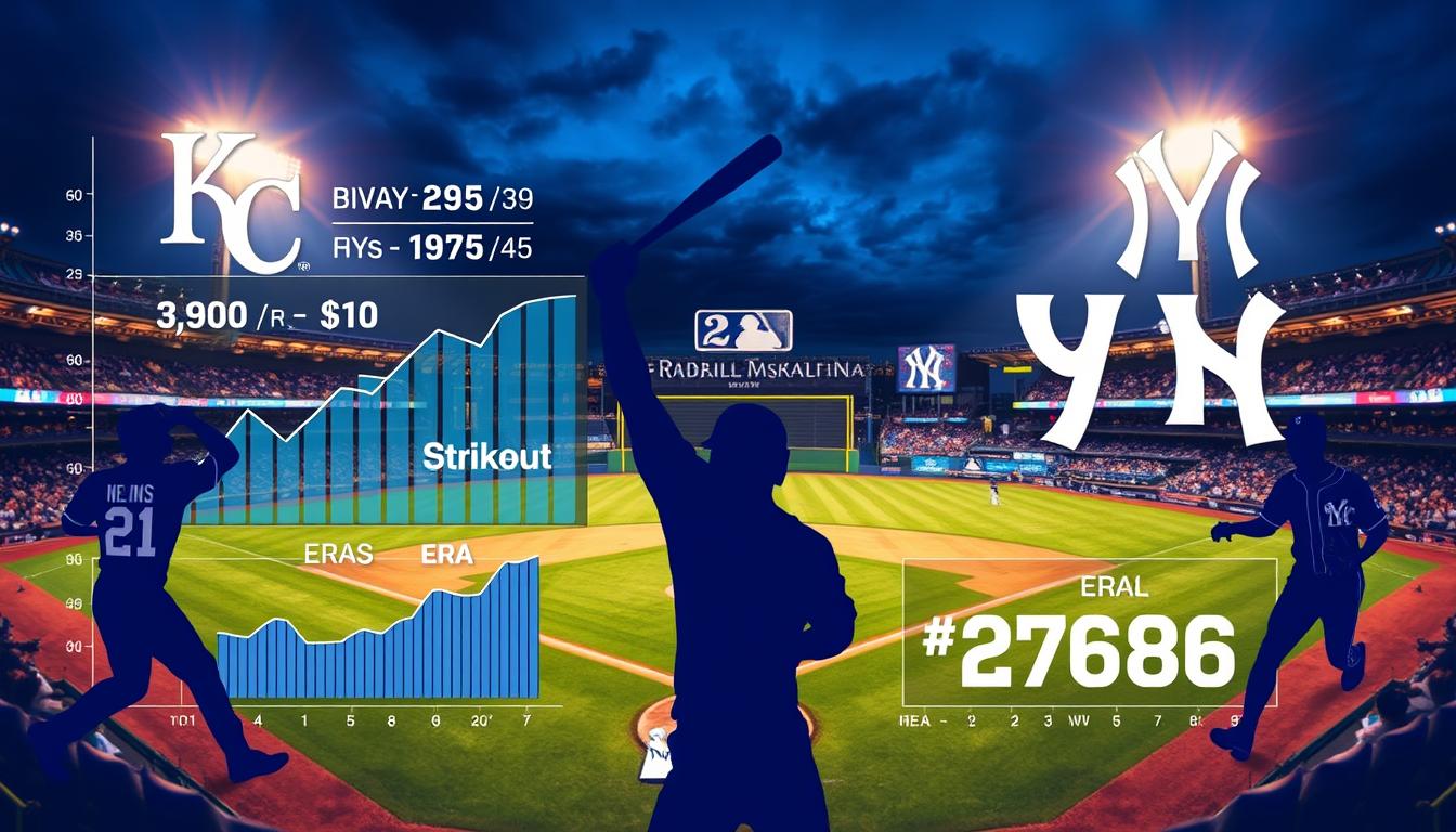 Kansas City Royals vs Yankees Match Player Stats Today