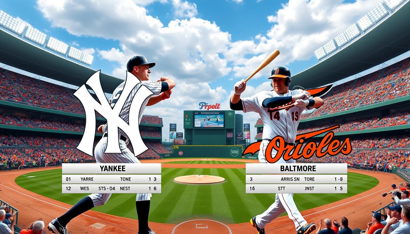 Yankees vs Baltimore Orioles Match Player Stats Today