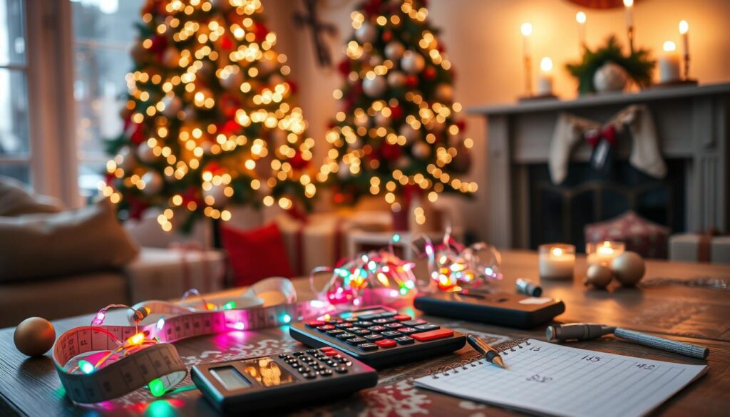 Calculating Christmas tree lights