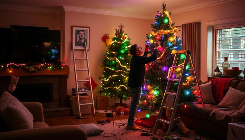 Christmas tree light installation troubleshooting